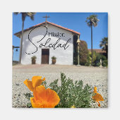 Mission Soledad souvenir magnet (Voorkant)