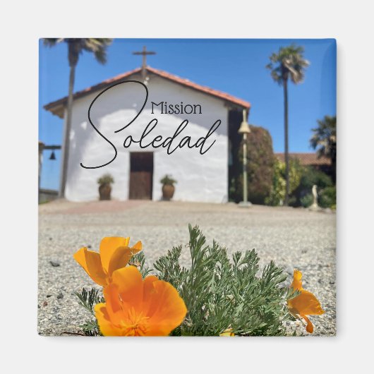 Mission Soledad souvenir magnet (Voorkant)