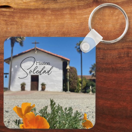 Mission Soledad souvenir sleutelhanger (Achterkant)