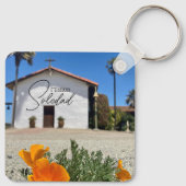 Mission Soledad souvenir sleutelhanger (Achterkant)