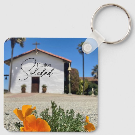 Mission Soledad souvenir sleutelhanger (Achterkant)