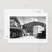 Mission Street in het centrum van Ketchikan Briefkaart (Voorkant / Achterkant)