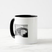 Mission Street in het centrum van Ketchikan Mok (Voorkant links)