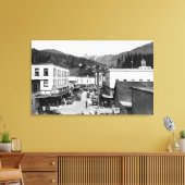 Mission Street van Steamers Bridge in Canvas Afdruk (Insitu (Woonkamer))