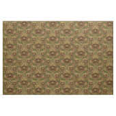  Mission Style Red Flower Blossom Pattern Stof (Yard (91,4 cm))