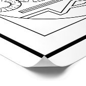 Mission/taaksymbool Poster (Hoek)