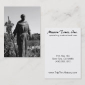 Mission Tours Visitekaartje (Voorkant / Achterkant)