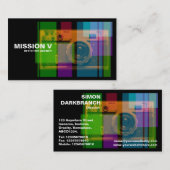 Mission V Visitekaartje (Voorkant / Achterkant)