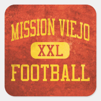 Mission Viejo Diablos Football Vierkante Sticker