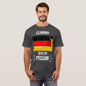 Missionair Duitsland Berlijn Mormon LDS T-shirt (Voorkant volledig)