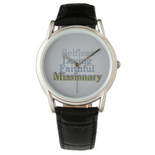 Missionair liefhebbend trouwe horloge