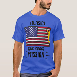 Missionaire Alaska Anchorage Mormon LDS T-shirt