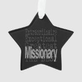 missionaire extraordinaire ornament (achterkant)