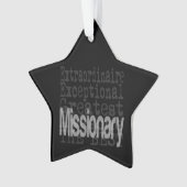 missionaire extraordinaire ornament (voorkant)
