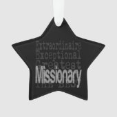 missionaire extraordinaire ornament (voorkant)