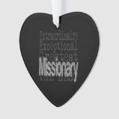 missionaire extraordinaire ornament (voorkant)