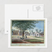 Missionaire gebouwen, St. Johns, Antigua (w/c en Briefkaart (Voorkant / Achterkant)