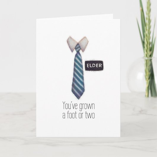 Missionaire kaart voor hem (Voorkant)