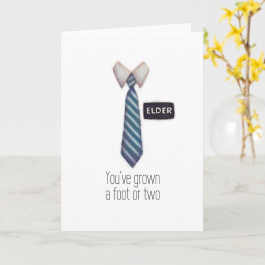 Missionaire kaart voor hem (Gele Bloem)