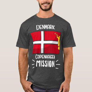 Missionaire missie Denemarken Kopenhagen Mormon LD T-shirt