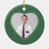 Missionaire versiering van de LDS. personaliseerba Keramisch Ornament (Achterkant)