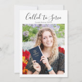 missionarisaankondiging kaart (Voorkant)