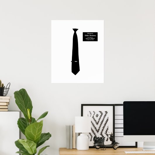 Missionary Romney Costume Poster (Thuiskantoor)