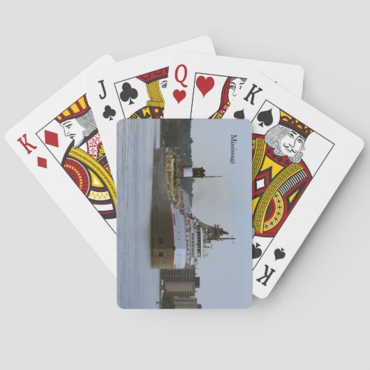 Mississagi-speelkaarten Pokerkaarten (Achterkant)