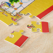 Mississippi 11x14 kaart legpuzzel (Zijkant)