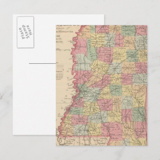 Mississippi 2 briefkaart (Voorkant / Achterkant)