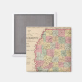 Mississippi 2 magneet (Voorkant / Achterkant)