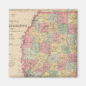 Mississippi 2 magneet (Voorkant)