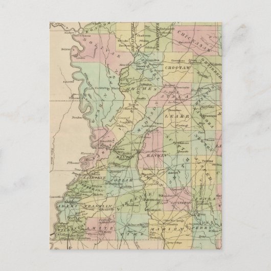 Mississippi 3 briefkaart (Voorkant)