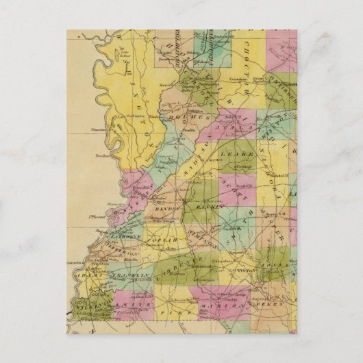 Mississippi 4 briefkaart (Voorkant)