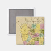 Mississippi 4 magneet (Voorkant / Achterkant)