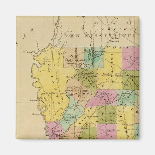 Mississippi 4 magneet (Voorkant)