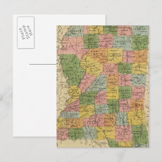 Mississippi 5 briefkaart (Voorkant / Achterkant)