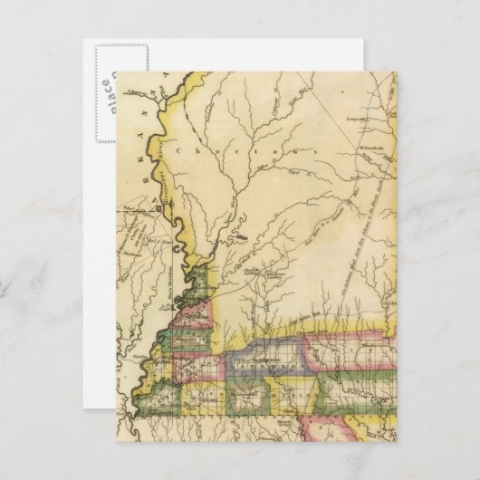 Mississippi 5 briefkaart (Voorkant / Achterkant)