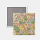 Mississippi 6 magneet (Voorkant / Achterkant)