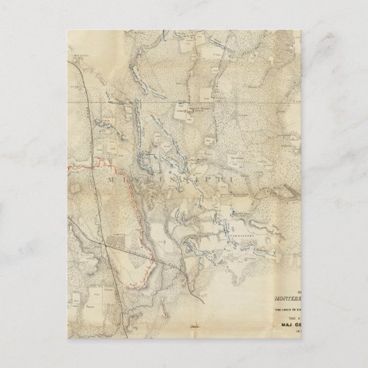 Mississippi 8 briefkaart (Voorkant)