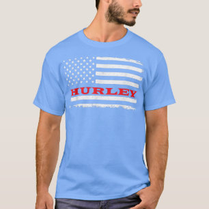 Mississippi American Flag Hurley USA Patriotic Sou T-shirt