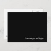 Mississippi at Night Briefkaart (Voorkant / Achterkant)