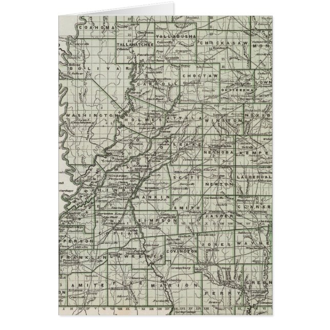 Mississippi Atlas Map (Voorkant)