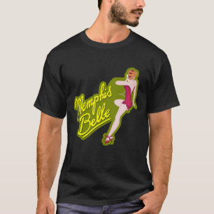 Mississippi Belle WWII Nose Art T-shirt