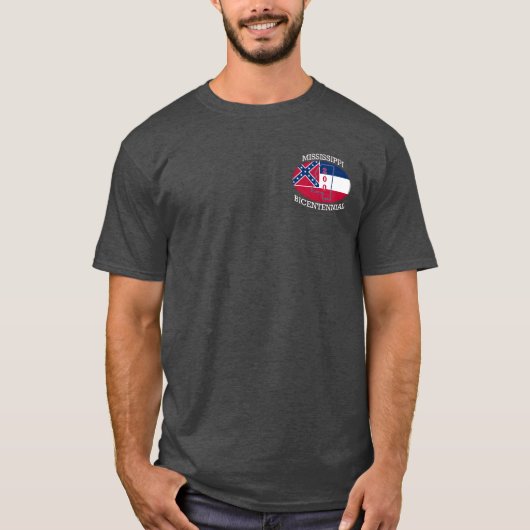 MISSISSIPPI BICENTENNIAL T-SHIRT (Voorkant)
