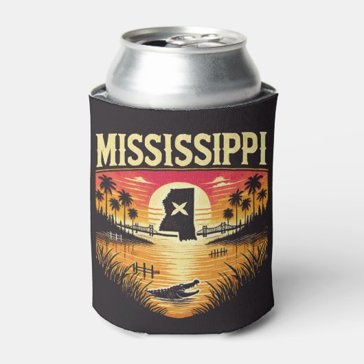 Mississippi Blikjeskoeler (Blikje Voorkant)
