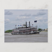 Mississippi Boat New Orleans Briefkaart (Voorkant)