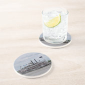 Mississippi Boat New Orleans Zandsteen Onderzetter (Zijkant)