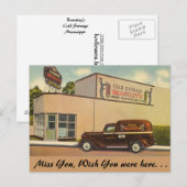 Mississippi, Brantley's koude opslag Briefkaart (Voorkant / Achterkant)