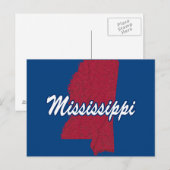 Mississippi Briefkaart (Voorkant / Achterkant)